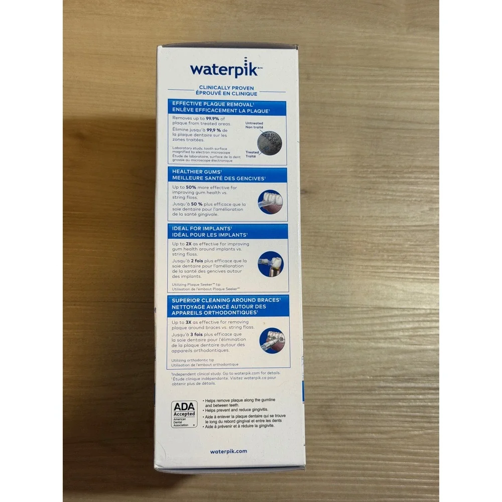 Waterpik Cordless Advanced Water Flosser  WP-560CD Unisex NEW Factory Sealed